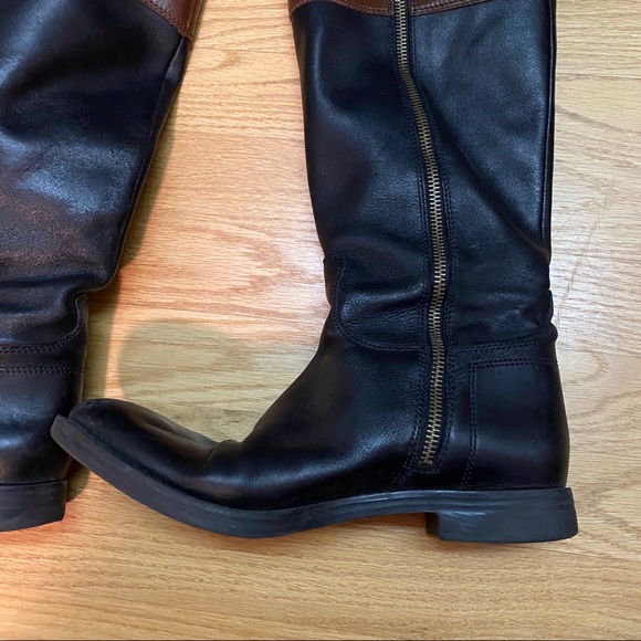 Enzo Angliolini 8 Riding boots black and brown - Picture 12 of 13